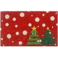 thumbnail image 1 of Entryways P2040 Sapins de Noël Tapis de Sol en Coco, 1 of 4