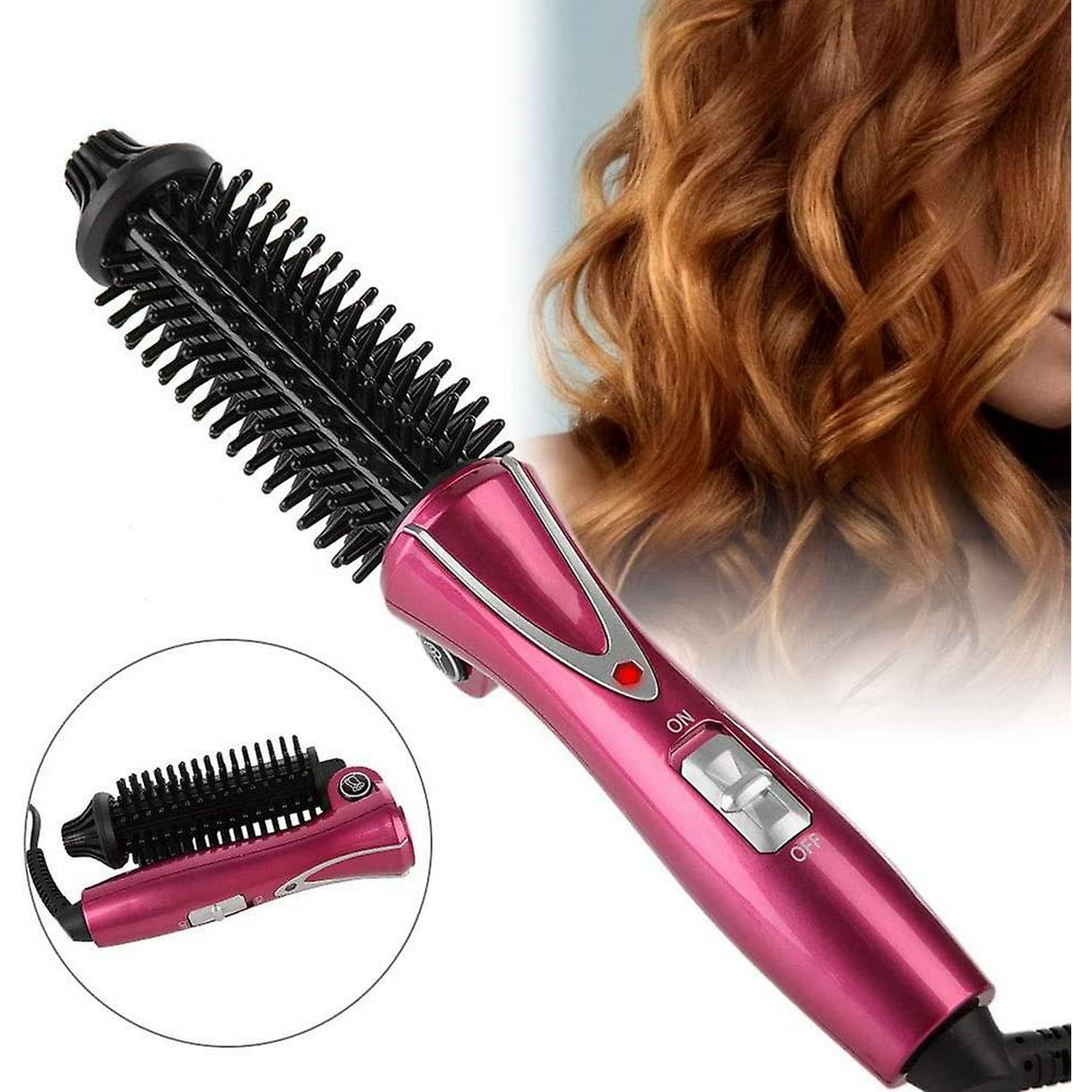 Electric Hair Curler, Hair Curler Comb,hot Curler Brush Professional  Anti-scald Instant Heat Up Curling Wands Instant Heat Styling Brush |  Walmart Canada