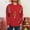 Red, variant on EchfiProm Womens Sweaters White Holiday Pullover Crewneck Christmas Long Sleeve Valentines Tops for Adults
