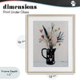 thumbnail image 4 of Stupell Industries Farmhouse Vase Of Abstract Time Birch Framed Print Under Glass, 13 x 16, by Svetlana Aleynikova, 4 of 8