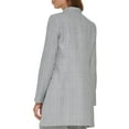 thumbnail image 3 of DKNY Womens Glen Plaid Midi Duster Blazer, 3 of 3