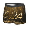 thumbnail image 2 of Disketp 2024 Happy New Year Men'S Boxer Briefs,Soft And Breathable Cotton Underwear With Comfortflex Waistband, 2 of 9