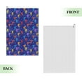 thumbnail image 2 of Picia Ice Hockey Players With Puck Microfiber Golf Towel (24" X 16") with Carabiner Clip, Waffle Pattern Hook - Golf Accessories and Gifts, Father's Day, Christmas, Birthday Gift, 2 of 8