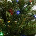 thumbnail image 2 of 24" Pre-Lit Northern Pine Artificial Christmas Wreath - Multi-Color LED Lights, 2 of 2