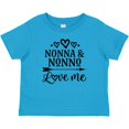 thumbnail image 3 of Inktastic Nonna and Nonno Love Me Boys or Girls Baby T-Shirt, 3 of 5