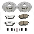 thumbnail image 3 of PowerStop Front Z26 Street Warrior Carbon-Fiber Ceramic Brake Pad and Drilled and Slotted Rotor Kit Fits: NISSAN Select Models K116-26, 3 of 9