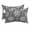 Black, Gray, White, variant on Orange Palm Tree Outdoor Pillows for Chaise Lounge Chair Waterproof Lumbar Pillows with Insert&Adjustable Elastic Strap Beach Headrest Pillow Summer Botanical Tropical Tree Pool Pillow 11"x16"