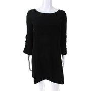 Laundry by Shelli Segal Women's 3/4 Sleeve Shift Dress Black Size 4