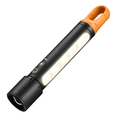 thumbnail image 1 of Lámpara Táctica Led Recargable Linterna Con 9 Modos Belug, Negro Naranja, 1 of 5