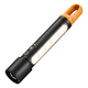 thumbnail image 1 of Lámpara Táctica Led Recargable Linterna Con 9 Modos Belug, Negro Naranja, 1 of 5
