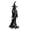 Resin Witch, variant on 2026 New Halloween Witch Lamp, Gothic Stained Glass LED Witch Hat Night Light, Spooky Handmade Table Lamp for Home Decor, Haunted House Centerpiece, Halloween Party Indoor Outdoor Decor