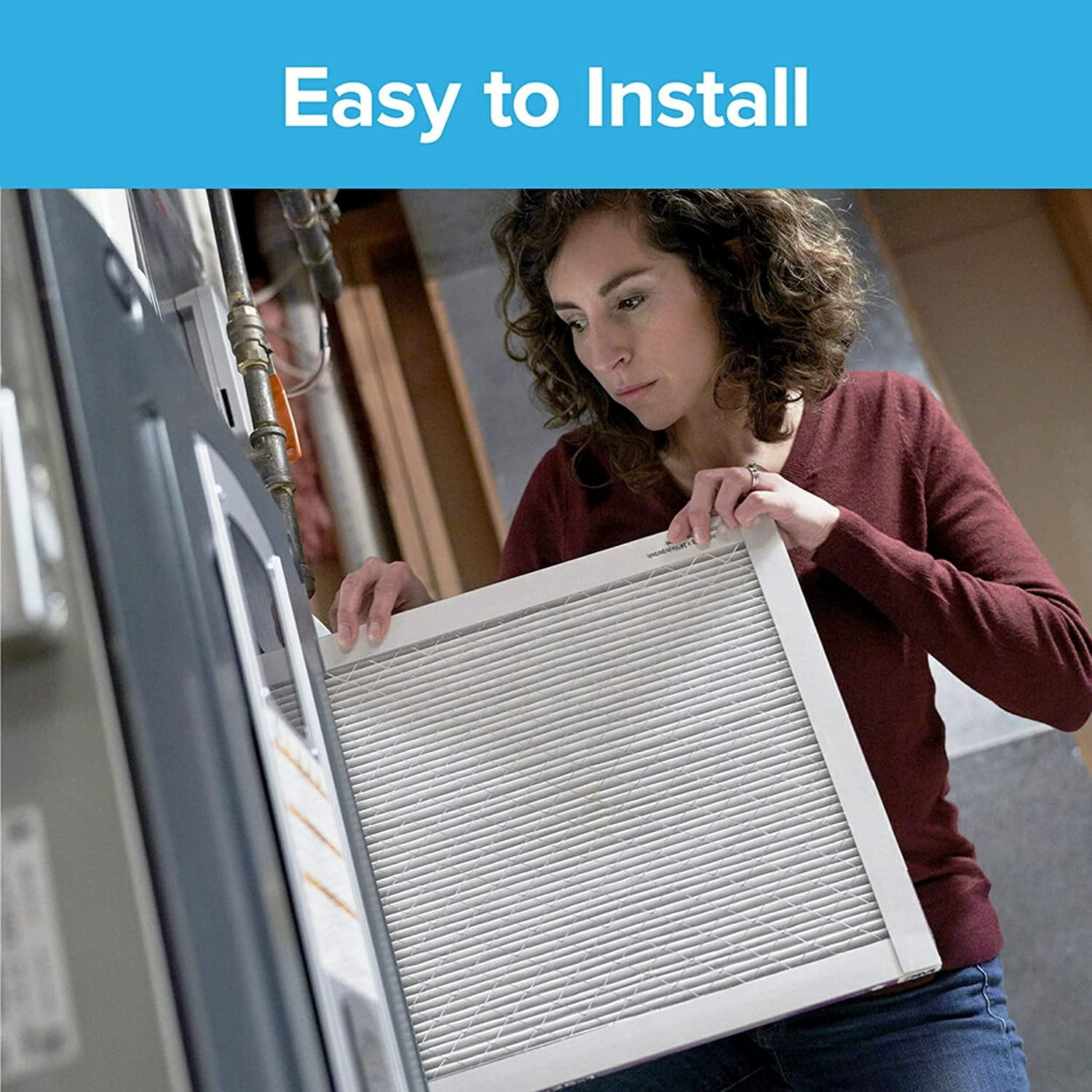 Filtrete 20x20x1 Air Filter, MPR 2800, MERV 14, Healthy Living Ultrafine Particle Reduction 3-Month Pleated 1-Inch Air Filters, 2 Filters