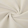 thumbnail image 3 of Boho Decorative Soft Velvet Throw Pillow Covers with Tassels Solid Cushion Case for Couch Bed Sofa, Cream, 16x16 inch, 2 Packs, 3 of 6