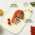 thumbnail image 4 of MERILER Double-Sided Plastic Cutting Board with Grinding Area and Hanging Hooks - Durable and Versatile for Kitchen Use, 4 of 6