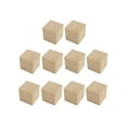 thumbnail image 4 of MERIGLARE Unfinished Wooden Blocks Wooden Cubes Arts Crafts Kids Learning Square Blocks Stacking Blocks for Making Numbers DIY Projects 6cmx6cmx6cm, 4 of 8