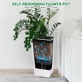 thumbnail image 4 of Garvee 30" Tall Planters Set of 2 with Drainage Holes＆Water Level Monitor ＆Inner Bucket,White, 4 of 7