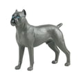 thumbnail image 4 of Estatuilla de perro realista Hugo Cathrow gris estatuilla de animales, 4 of 10