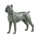 thumbnail image 3 of Figuras de perro pintadas a mano para decorar tartas, regalos y otras decoraciones de fiesta. Cathrow gris, 3 of 9