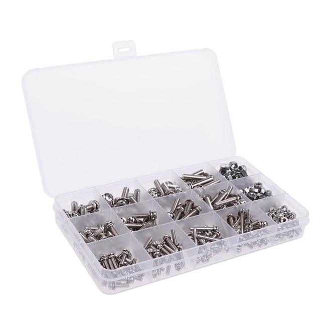 Kit de Tornillos Hexagonal de Acero M3 M5 perfecl 720 piezas