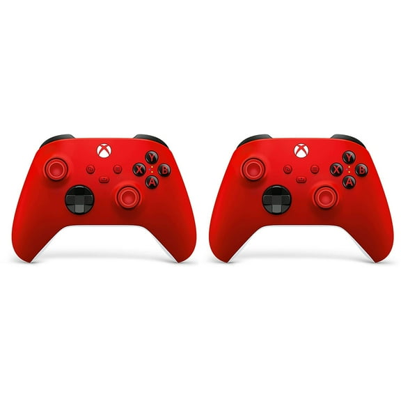 2 Pack Microsoft Xbox Bluetooth Wireless Controller For Series X/S - Pulse Red