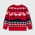 thumbnail image 3 of gcong Winter Boys Christmas Sweater Cartoon Crewneck Pullover Knitted Sweater For Holiday Festive Season, 3 of 4