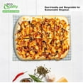 thumbnail image 2 of Perfect Crust 10 x 8 Inch Rectangular Paper Pizza Liner Absorbent Recyclable Compostable Grease Resistant Disposable Stackable Lightweight for Pizzerias, Parties, Catering (100), 2 of 4