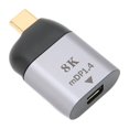 thumbnail image 3 of Convertidor USB C A MiniDP, Adaptador USB C A MiniDP, Plug And Play Portátil De Aleación De Aluminio Con Cubierta Protectora De Enchufe Para Android EOTVIA USB C to MiniDP Converter, 3 of 8