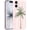 Pink Striped Palm Tree, variant on Blue Striped Summer Phone case for iPhone 11 6.1'', Cool Unique Red Lobster Ocean Design, Slim Soft TPU Silicone Shockproof Protective Phone Cover for Women Girls