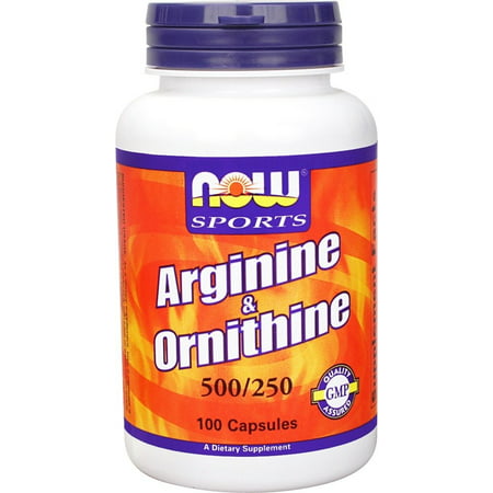 UPC 733739000408 product image for NOW Foods - L-Arginine and Ornithine 500/250 mg - 100 Capsules | upcitemdb.com