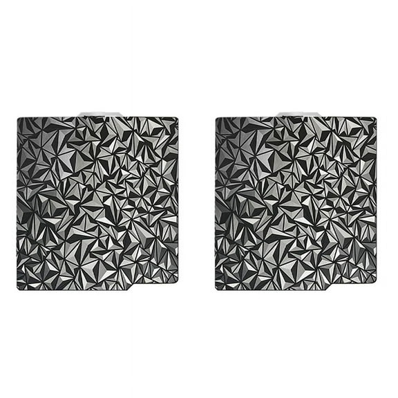 2X 3D Printer PEO PET Build Plate for Bambu-Lab X1/X1C/X1E/P1P/P1S/A1 3D Printer,PEO Carbon Fiber PET Surface257x257mm