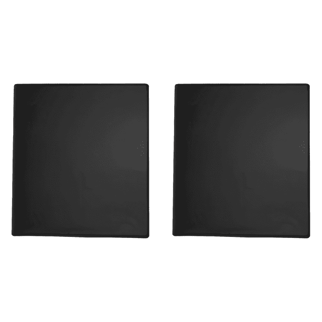 Fundas para Lavadora Y Secadora Alfombrilla Antideslizante Superior (M ) Negra