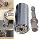 thumbnail image 3 of Kit de reparación de trinquete de 7 mm a 19 mm con extensión hexagonal de 3/8" para taladro y adaptador de llave Herramienta de vaso universal, 3 of 8