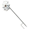 thumbnail image 4 of FOMIYES Lawn Windmill 1Set Iron Metal Rotation for Homeowners Park Scene Decor 42X13.2X2in, 4 of 8