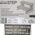 thumbnail image 1 of Cover Valet SSSWG Spa Side Step, Warm Grey, 1 of 4