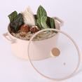 thumbnail image 4 of FIKA Kitchen Nonstick 4.9QT Deep Stock Pot with Glass Lid, Healthy Cooking Non Stick Casserole, Induction Compatible Cookware, Stew, Soup, Noodle, Pasta, Made in Korea (8.7" / 22cm), 4 of 8