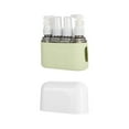 thumbnail image 1 of Bouteilles de Voyage pour Articles de Toilette Vides Réutilisables Conteneur de Toilette Rechargeable pour Shampooing Gel Douche Cosmétiques Parfums Savon Mousse 4 Pcs Vert, 1 of 8