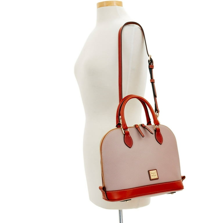 Dooney & Bourke Pebble Grain Zip Zip Satchel