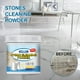 thumbnail image 1 of Polvo limpiador de piedras de cocina | Elimina manchas y grasa | Fórmula no dañina | Antibacteriano y antimoho | Enjuague fácil | Seguro para granito, mármol y más | 1 paquete | 150g | Limpiador de, 1 of 7