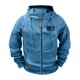 thumbnail image 1 of Ceisia Men's Outdoor Sports Jacket Hooded Long Sleeve Summer Loose Fit with Pockets Gift, 1 of 6