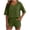 Army Green, variant on Guluxicc 2 Piece Sets for Women Basic T Shirts and Shorts with Pockets Breathable Sweat Absorbing Solid Color Summer Casual Loungewear