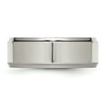 thumbnail image 3 of Titanium 8mm Mens Wedding Ring Band Jewelry Size 13, 3 of 6