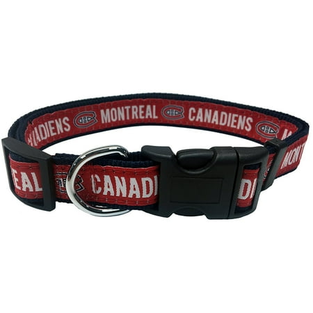 UPC: 0849790078123 | Pets First NHL Montreal Canadiens Cat and Dog Collar – Heavy-Duty Durable & Adjustable Collar