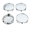 thumbnail image 2 of For Mercedes 4Pcs 75mm/ 69mm Chrome Car Wheels Center Caps Hub Cover No LOGO US, 2 of 10