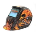 thumbnail image 1 of Welding Helmet Fire Skull Solar Powered Auto Darkening Electric Mask Welder Cap Lens Plasma Cutter Weld Hood Helmets, 1 of 6