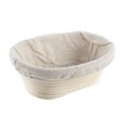thumbnail image 3 of 25*15*8 cm Oval Dough Banneton Brotform Dougn Rattan Bread Proofing Proving Baskets Hot Sale 25*15*8cm, 3 of 6