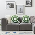 thumbnail image 2 of nygtbtfer Couch Pillow Covers Outdoor Pillow Covers Waterproof Seasonal Boho Spring Throw Pillow Covers Pillows Covers for Living Room Waffle Throw Pillow  Pillow Covers March White, 2 of 7