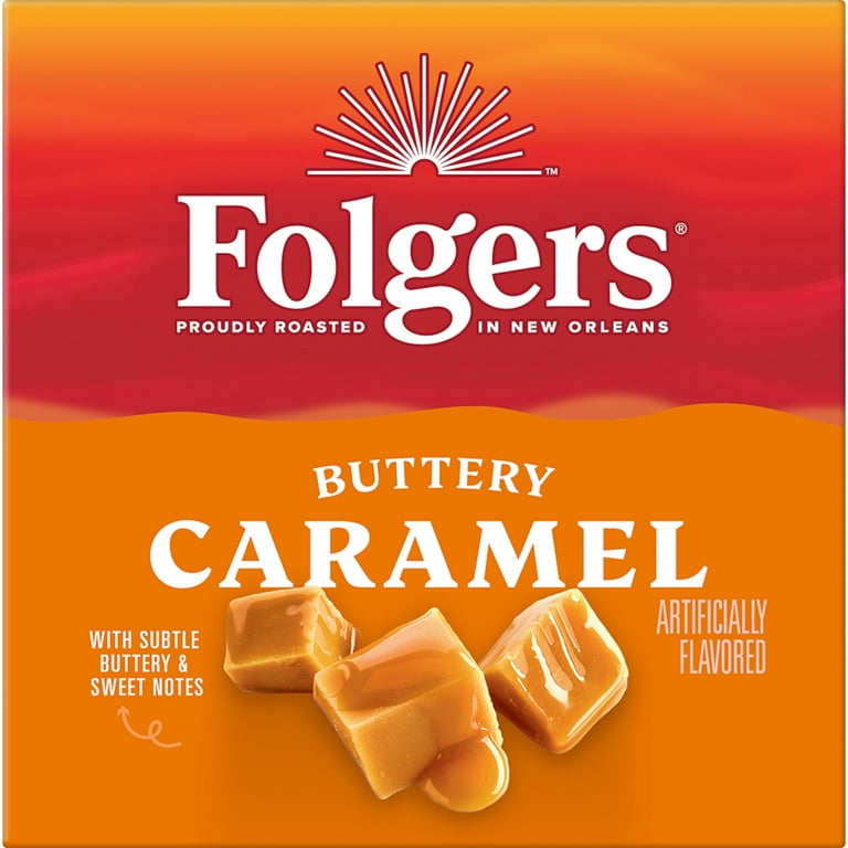 【冬バーゲン★特別送料無料！】 Free Shipping! Caramel Buttery Folgers Count) (72 お笑い・バラエティ