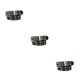 thumbnail image 1 of Sonducket Nuevo cinturón de moda de cadena Punk para mujer, cinturón ajustable con ojal de doble con cadena de ojal, cinturones decorativos Type1 NO1 Sonducket CBP140348, 1 of 6
