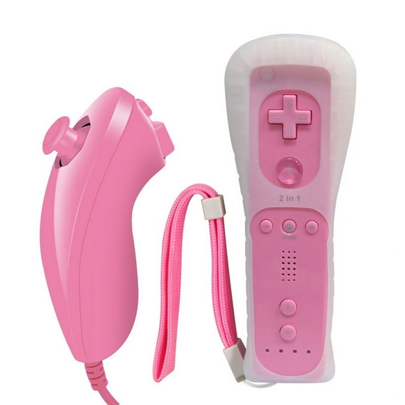 Yeacher Wii handle wii left and right handle built-in accelerator 2 in 1 left and