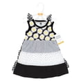 thumbnail image 2 of Hudson Baby Vestidos De Algodón Para Niñas Black Daisy 9-12 Meses, 2 of 4